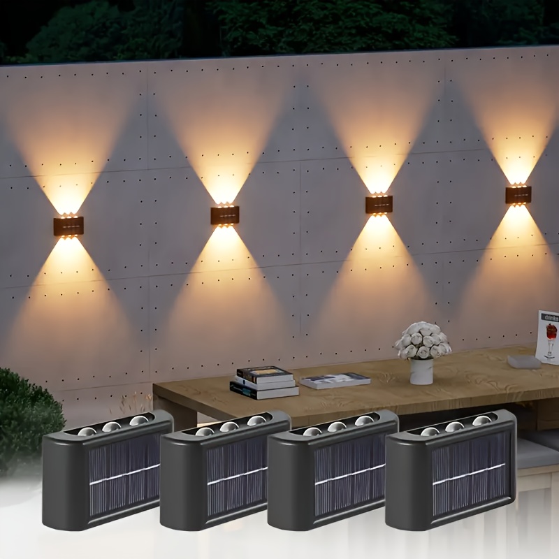 Outdoor Lighting Decoration - LED Solarlamp Buiten Waterdicht Solar Wandlamp