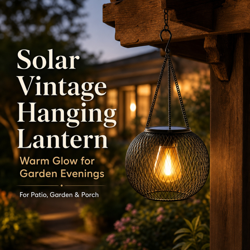 Outdoor Lighting And Landscape - Op zonne-energie werkende LED hangende vloerlamp
