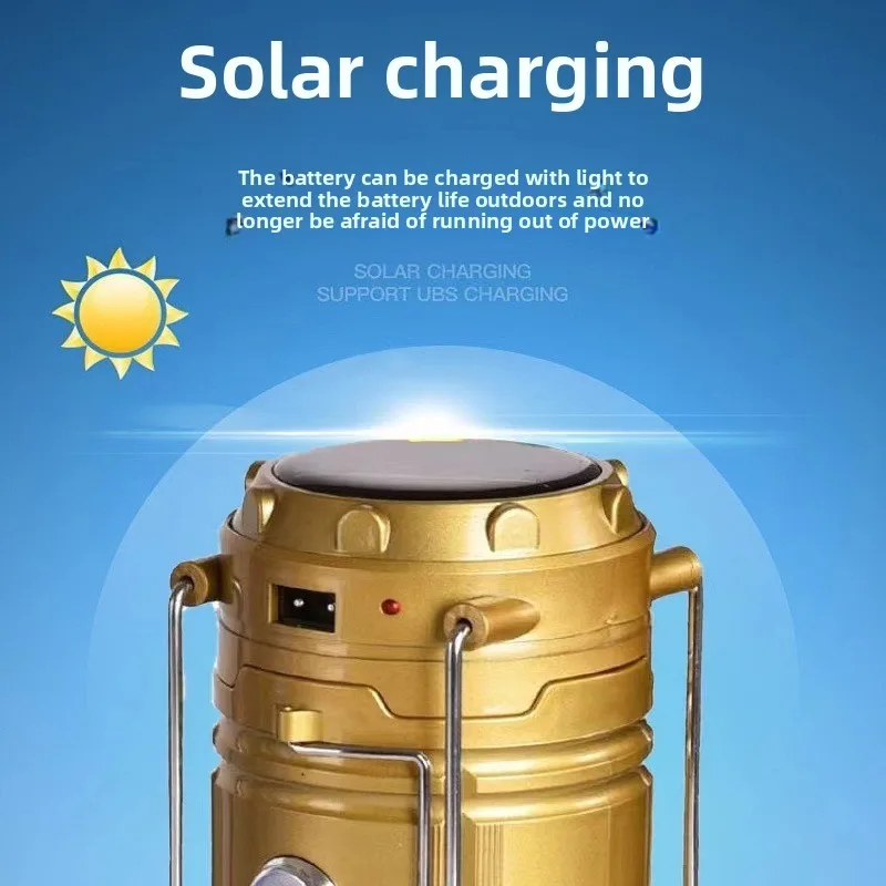 Outdoor Lighting Transformer - Outdoor paardenlicht Campinglicht Opladen op zonne-energie