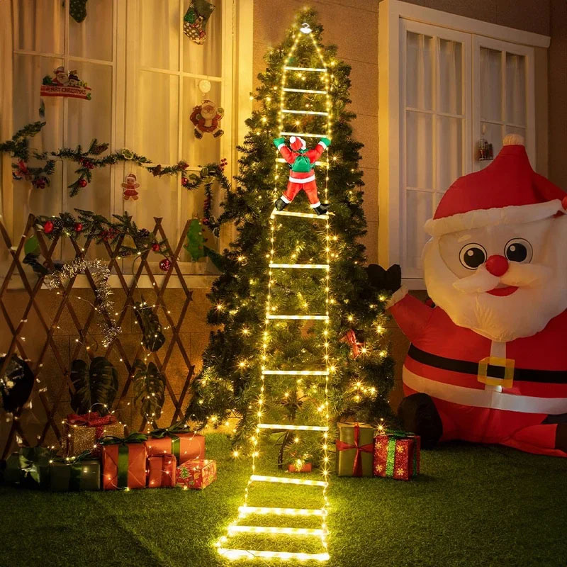 Outdoor Lighting Decoration - LED Kerstverlichting Kerst Decoratieve Ladderlichtenslinger met