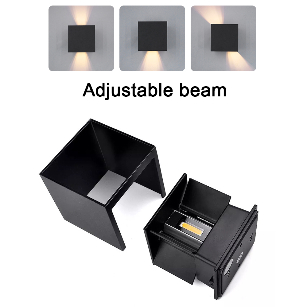 Outdoor Lighting Hardwired - Aluminium LED-wandlamp voor binnen en buiten,
