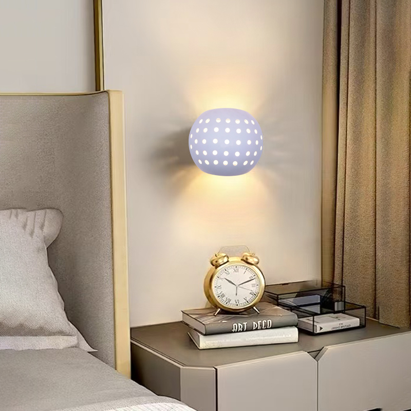 Outdoor Lighting Hardwired - Moderne ovale LED wandlamp van aluminium,