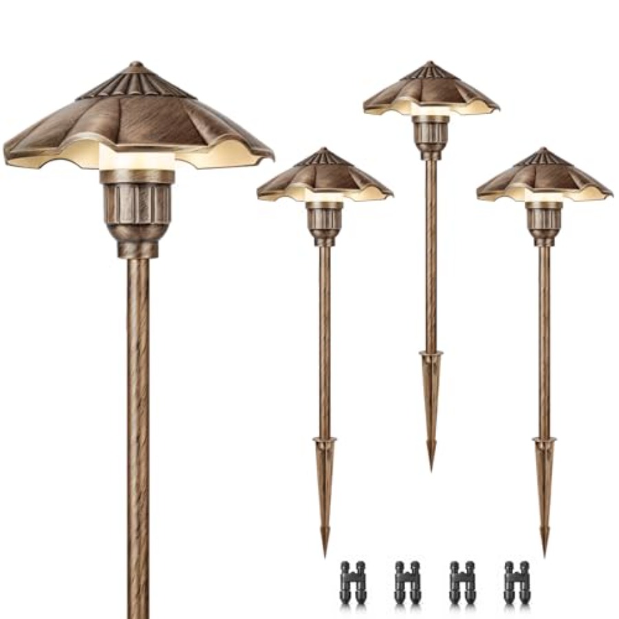Wired Pathway Light - Laagspannings tuinverlichting, 5W 2900K padverlichting, 12-24V