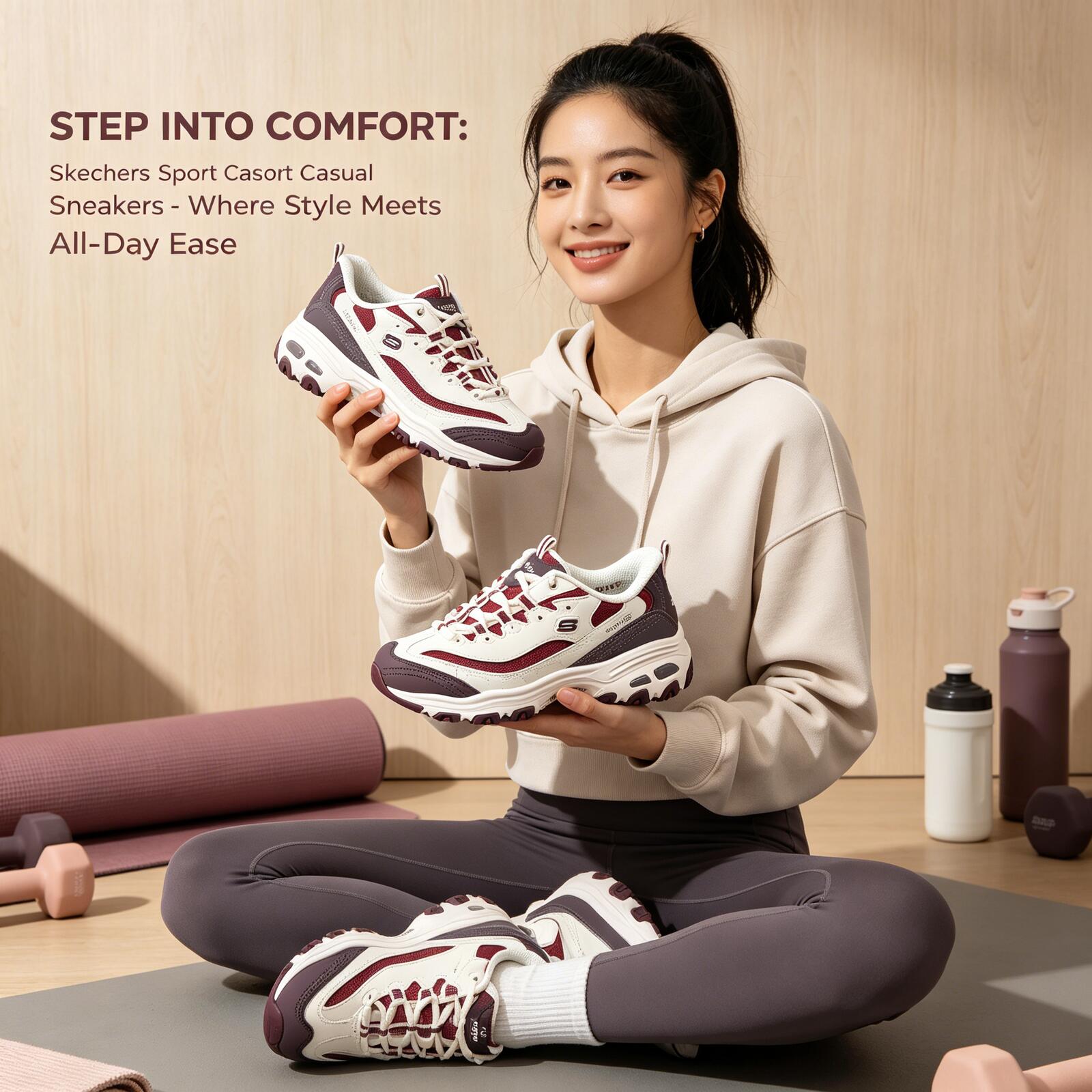 Outdoor Lighting Hong Kong - Skechers Dames Ademend Comfort Dikke Zool