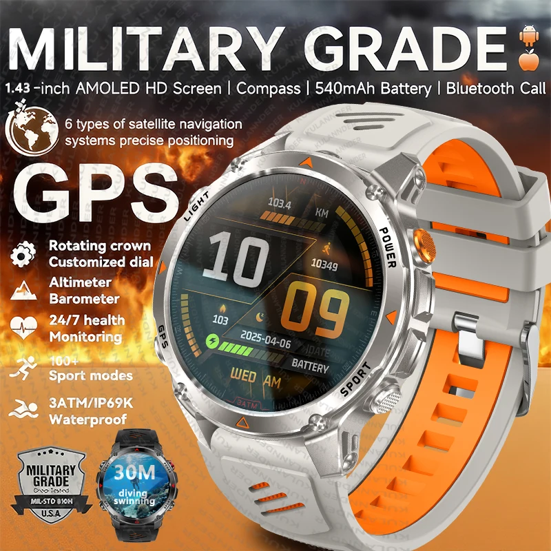 Outdoor Lighting Ip Rating - T-Rex 3 Ultra Watch GPS 30M
