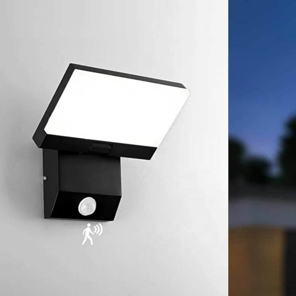 Outdoor Lighting Hardwired - LED Buitenmuurlamp180 ° Draaibare IP65 waterdichte