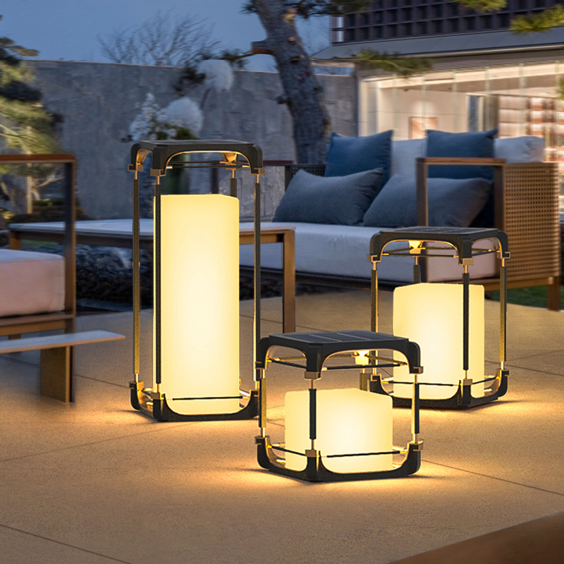 Outdoor Lighting Decoration - Lichtgevende vloerlamp, solar LED buitenverlichting voor