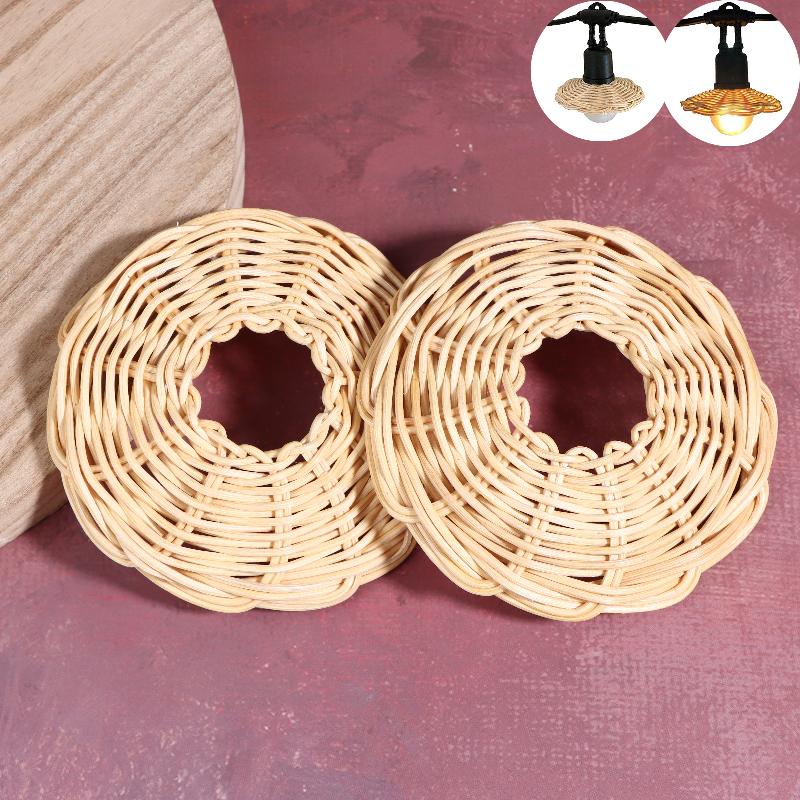 Outdoor Lighting Chandelier - (SH) * 2 stuks handgeweven rotan