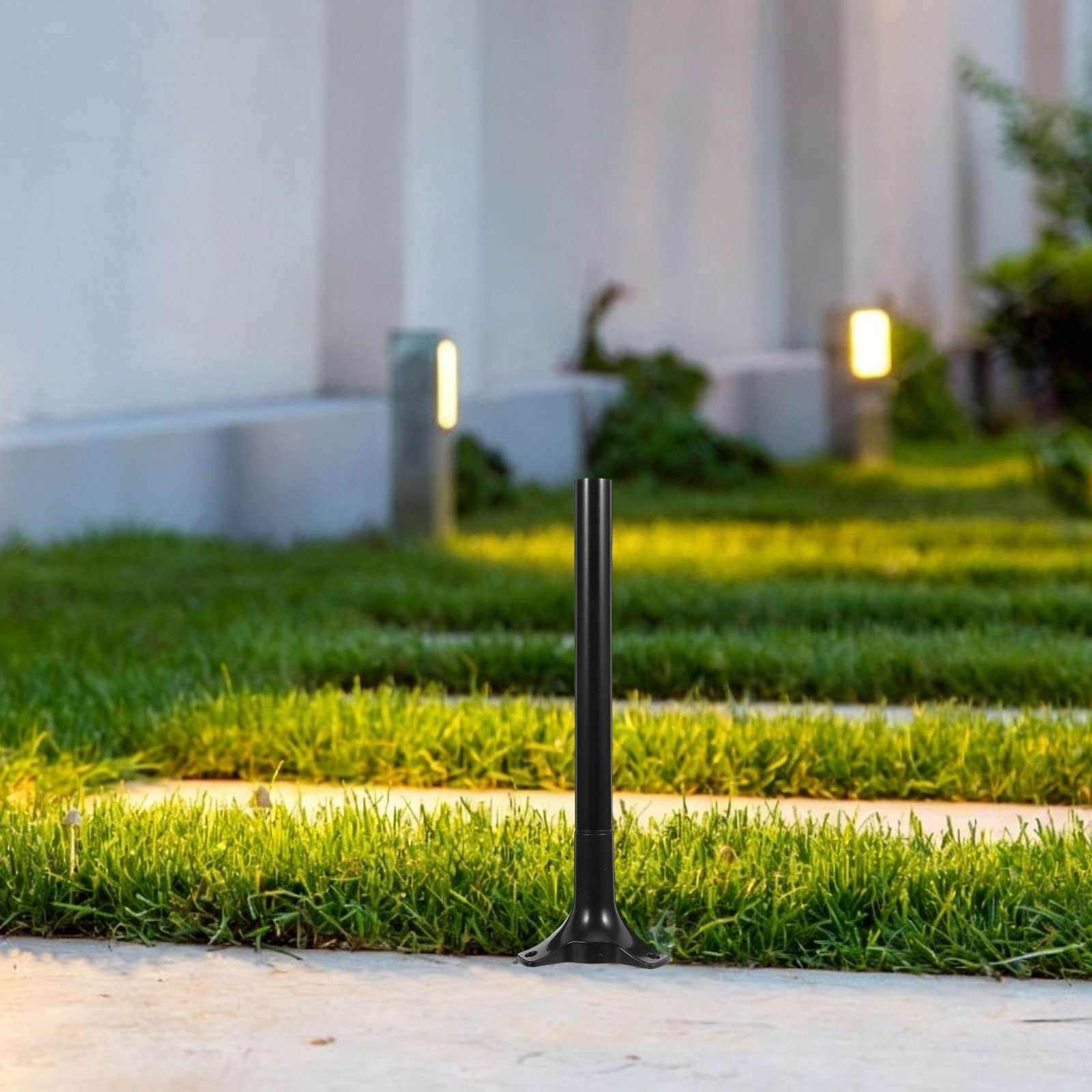Outdoor Lighting Decoration - 6-delige set tuinfakkelvervangingsstokken, grondsteun, buitenverlichting met