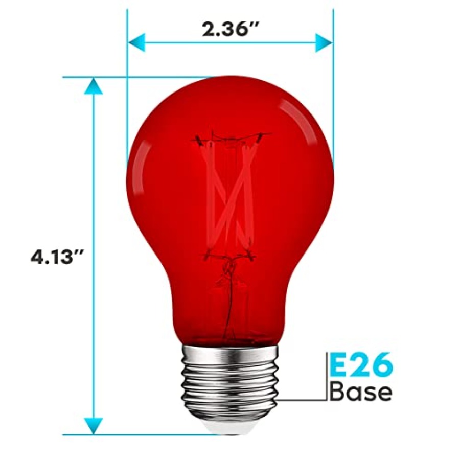 A19 Edison LED-lampen, 4,5W 60 - Outdoor Lighting Decoration recensie en prijs