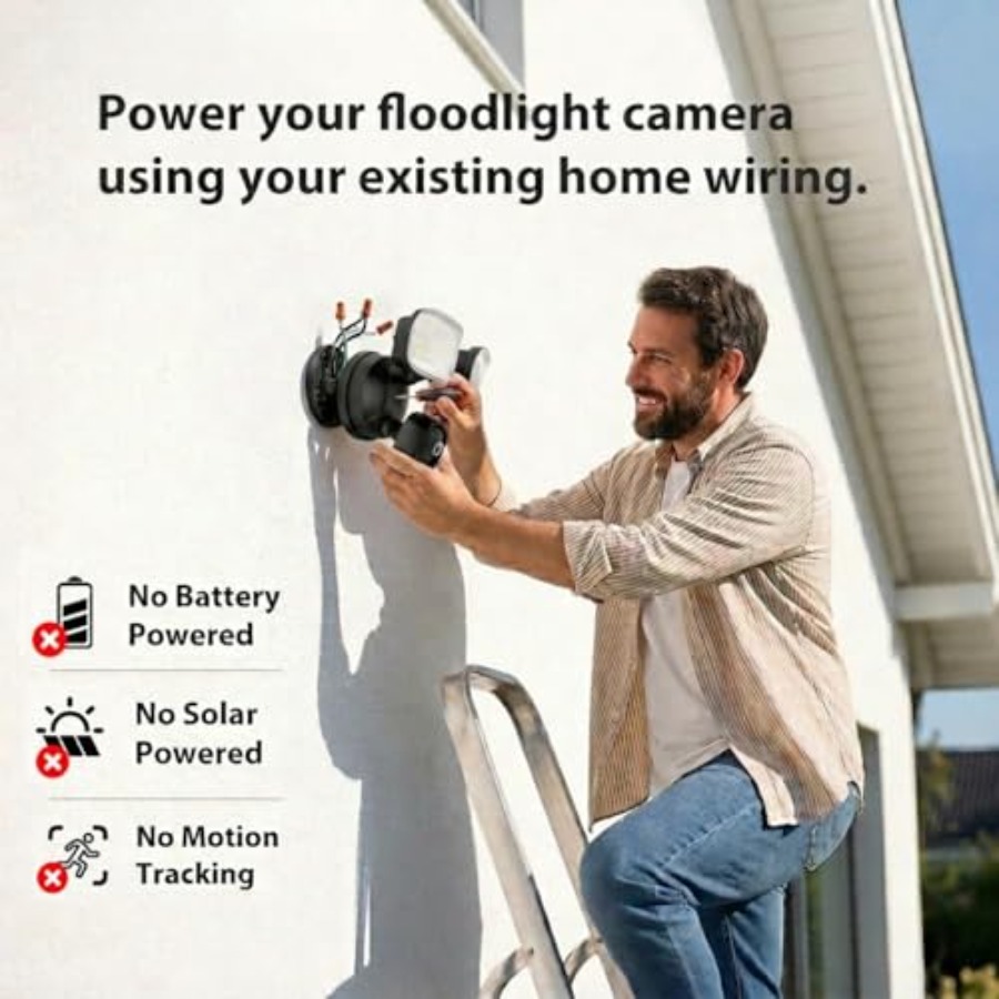2K hardwired floodlight-camera - Outdoor Lighting Hardwired recensie en prijs