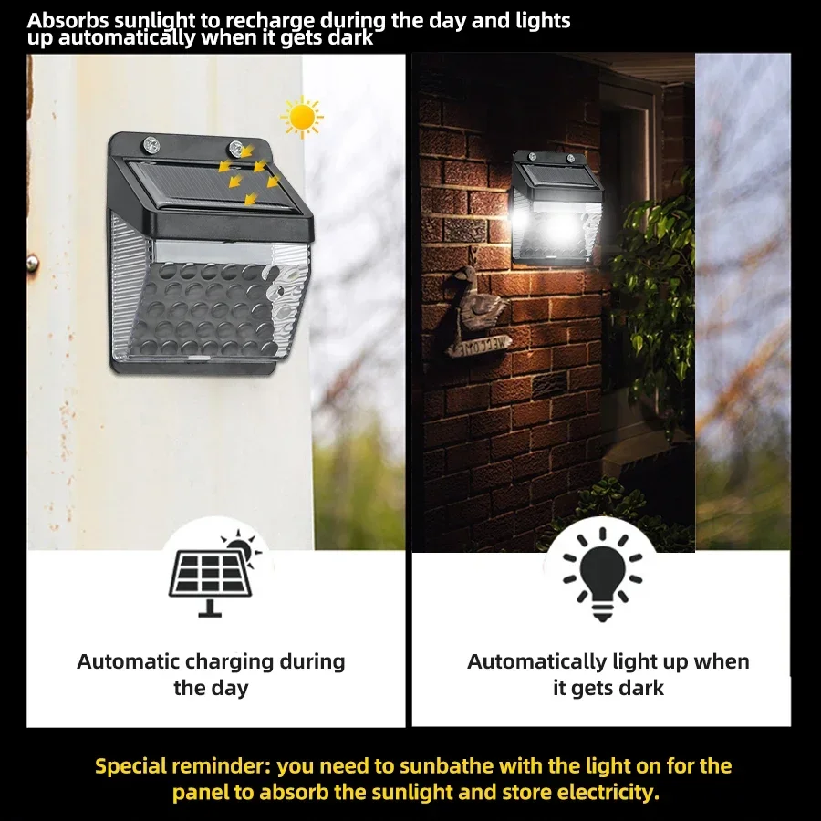 LED-zonnelamp PIR bewegingssen - Outdoor Lighting Decoration recensie en prijs
