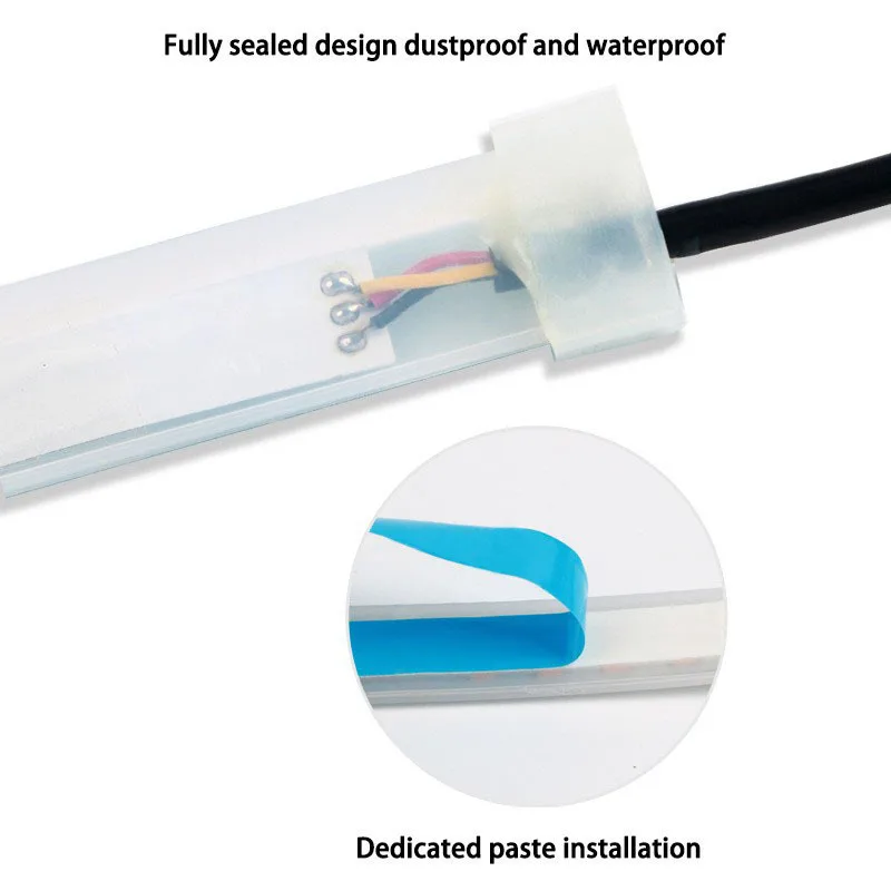 2 stuks auto DRL flexibele wat - Waterproof Led Strip recensie en prijs