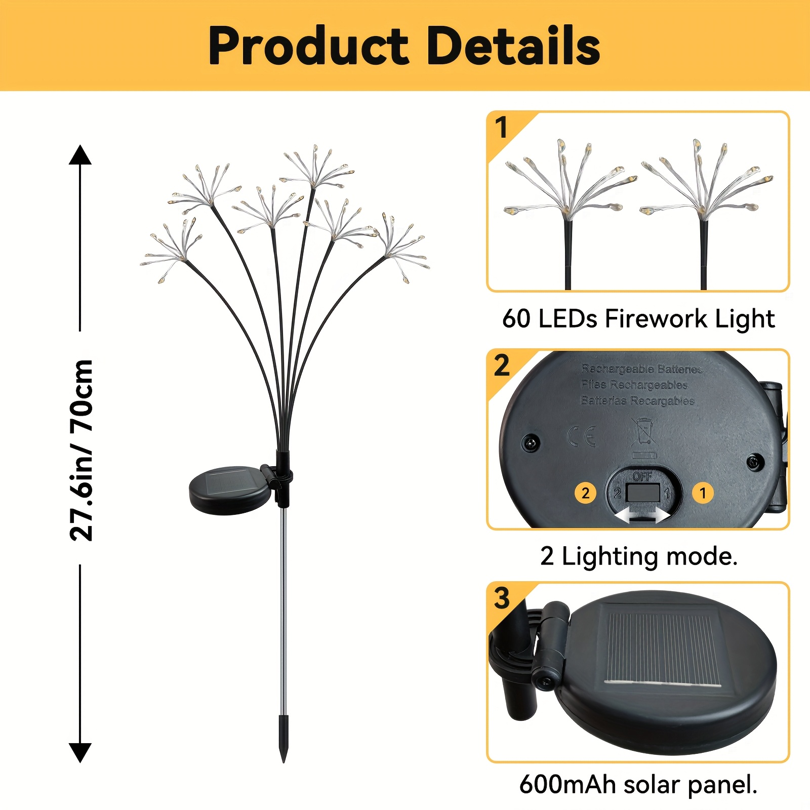 Solar Garden Fairy Light Outdo - Wired Pathway Light recensie en prijs