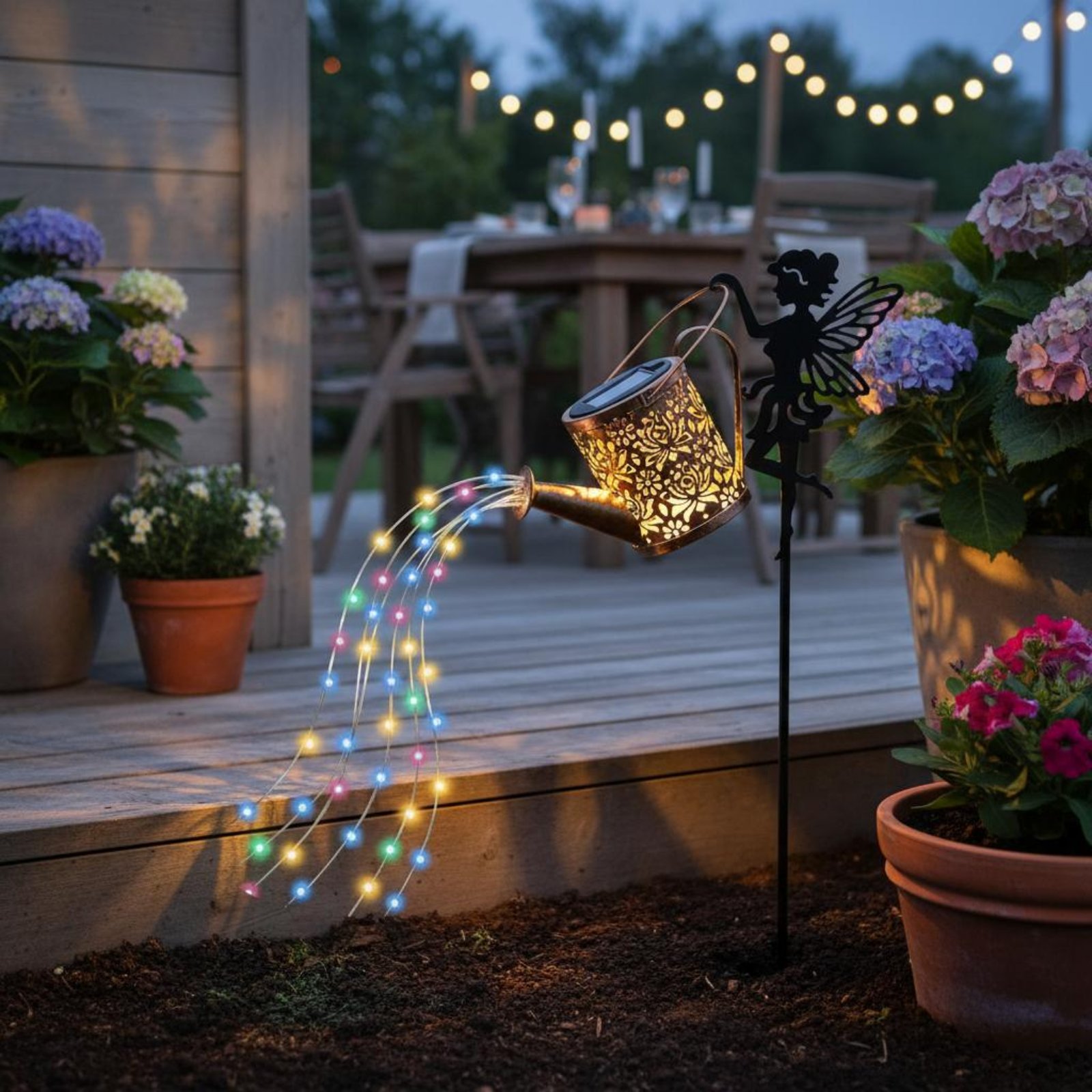 Solar Fairy Gieter Licht Decor - Outdoor Lighting Yard Decoration recensie en prijs