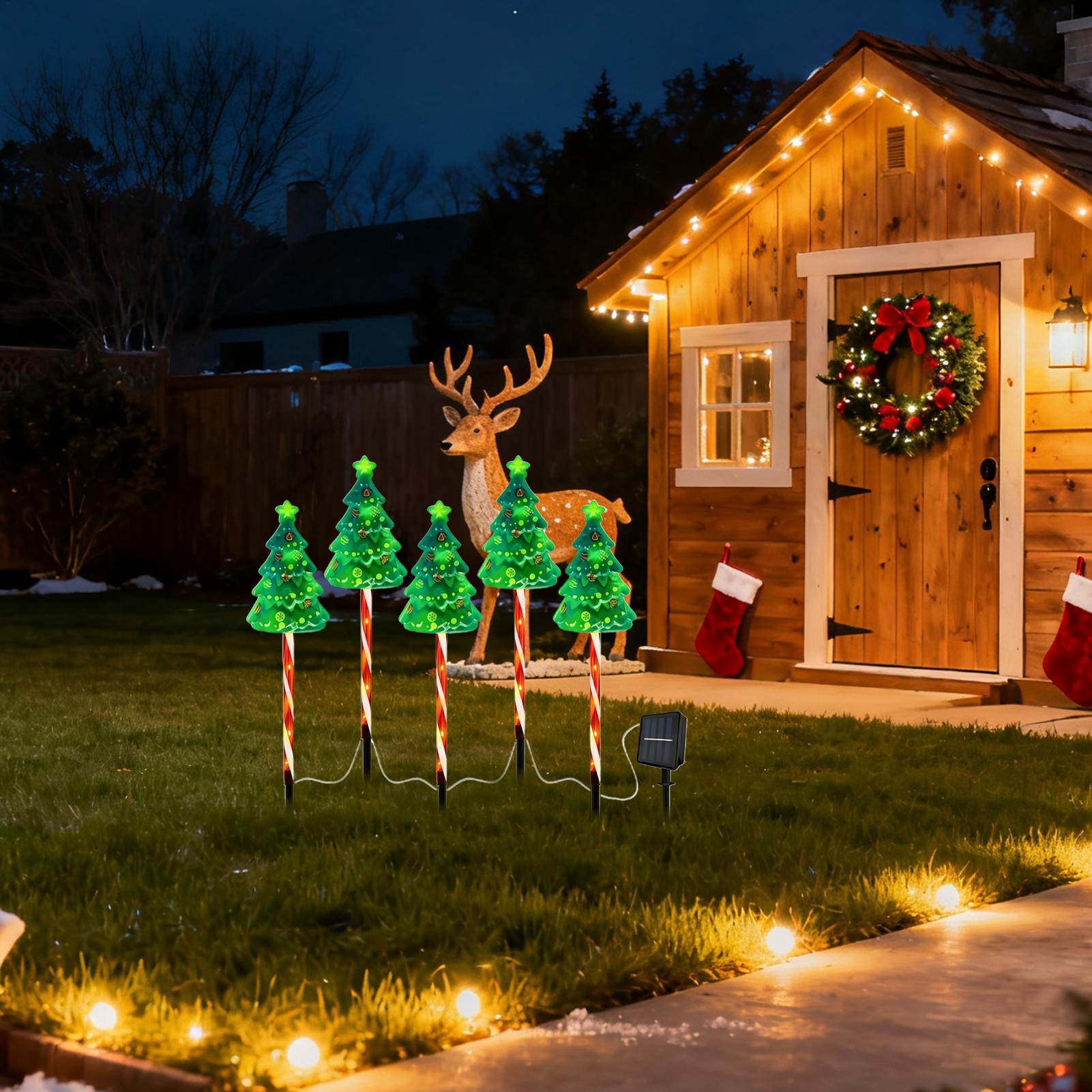 Kerstboom Oprit Licht Op Zonne - Outdoor Lighting Front Yard recensie en prijs