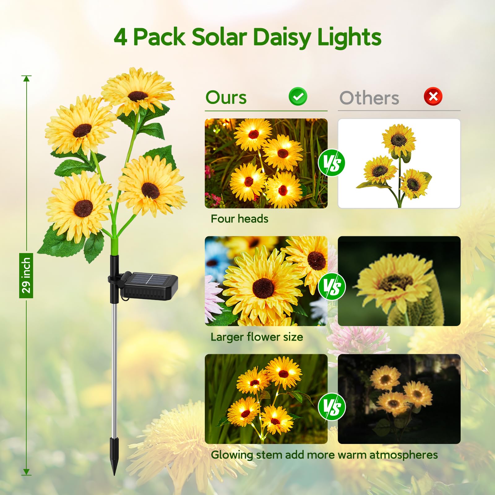 Zonne-buitenlampen voor de tui - Outdoor Lighting Yard Decoration recensie en prijs