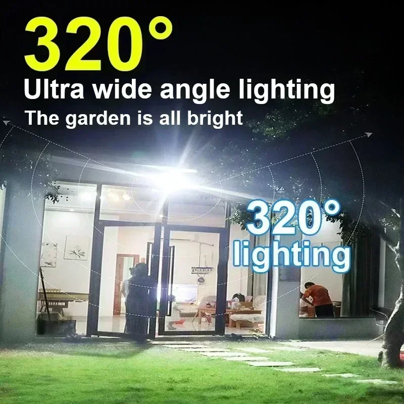 12000LM krachtige zonne-wandla - Outdoor Lighting Gazebo recensie en prijs