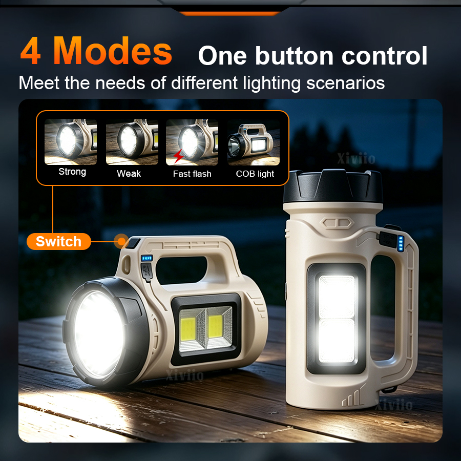 Multiscene draagbare LED-zakla - Outdoor Lighting Transformer recensie en prijs