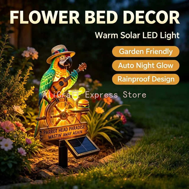 Parrot Solar-aangedreven Tuinl - Wired Pathway Light recensie en prijs