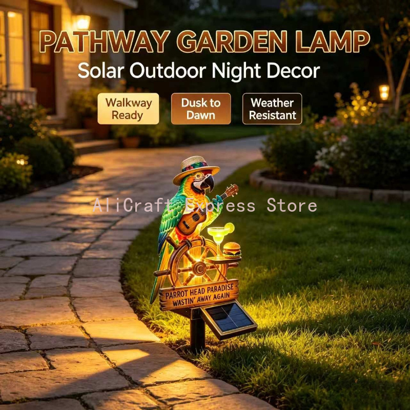 Parrot Solar-aangedreven Tuinl - Wired Pathway Light recensie en prijs