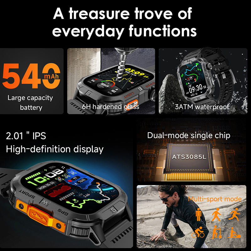 Outdoor GPS Smartwatch Kompas  - Outdoor Lighting Ip Rating recensie en prijs