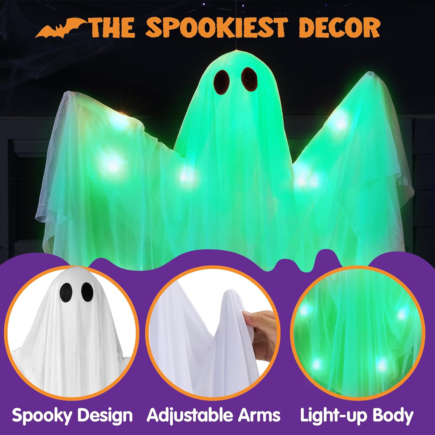 Halloween hangende lichtgevend - Outdoor Lighting Front Yard recensie en prijs