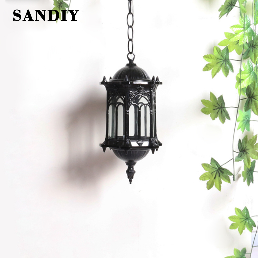 SANDIY Outdoor Hanglamp Retro  - Outdoor Lighting Chandelier recensie en prijs