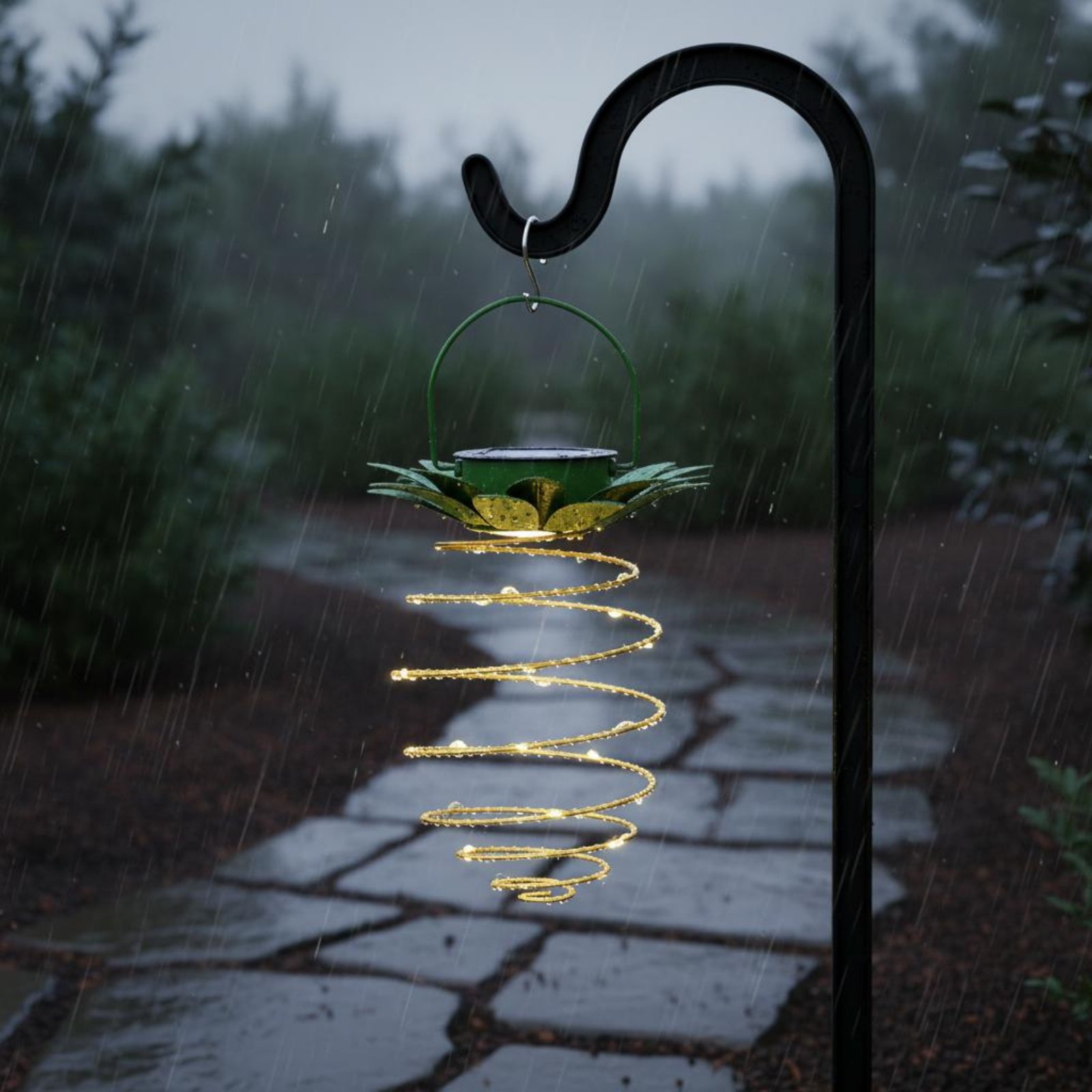2 stuks zonne-ananaslamp water - Outdoor Lighting And Landscape recensie en prijs