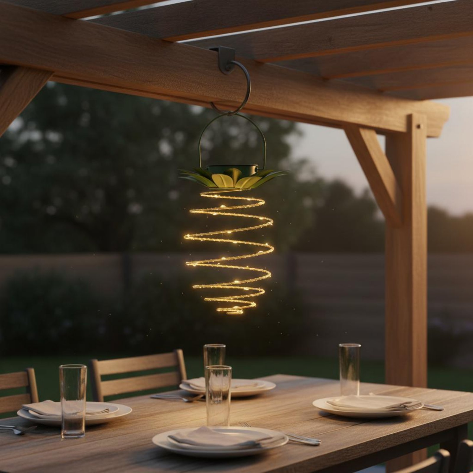 2 stuks zonne-ananaslamp water - Outdoor Lighting And Landscape recensie en prijs