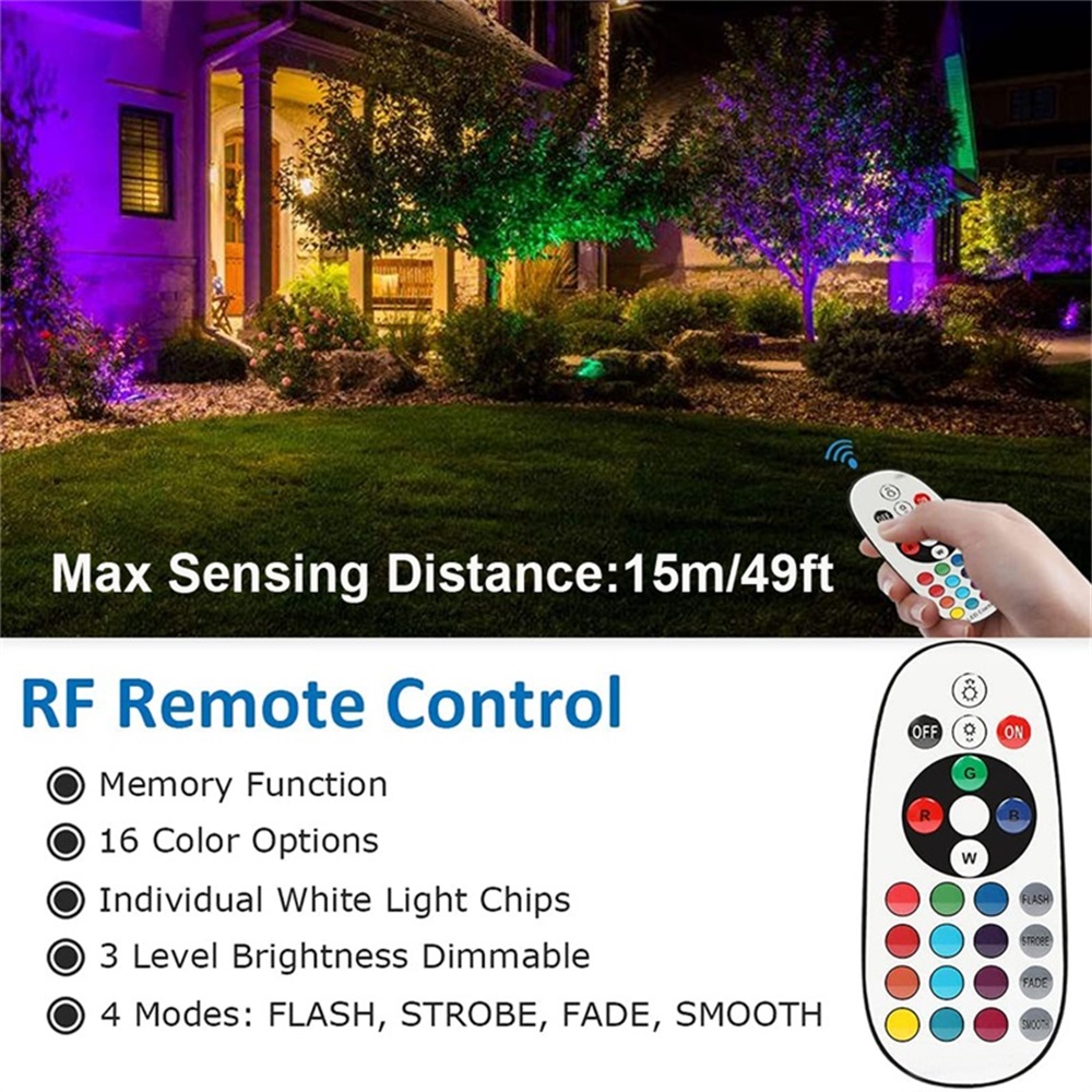 RGBW Landschapsverlichting 10W - Outdoor Lighting And Landscape recensie en prijs