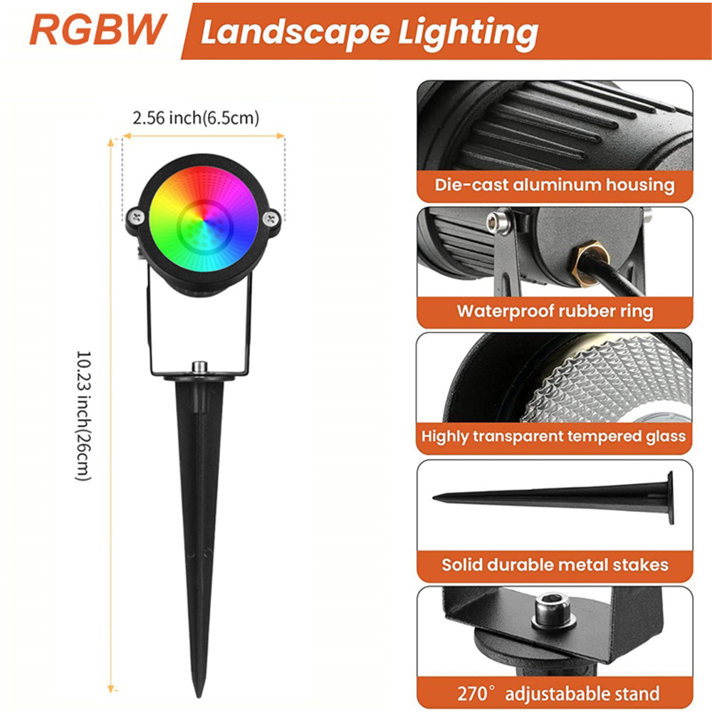 RGBW Landschapsverlichting 10W - Outdoor Lighting And Landscape recensie en prijs