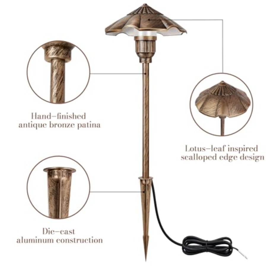 Laagspannings tuinverlichting, - Wired Pathway Light recensie en prijs