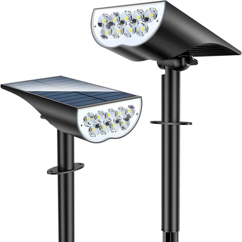 9 LED-tuinspots op zonne-energ - Outdoor Lighting And Landscape recensie en prijs