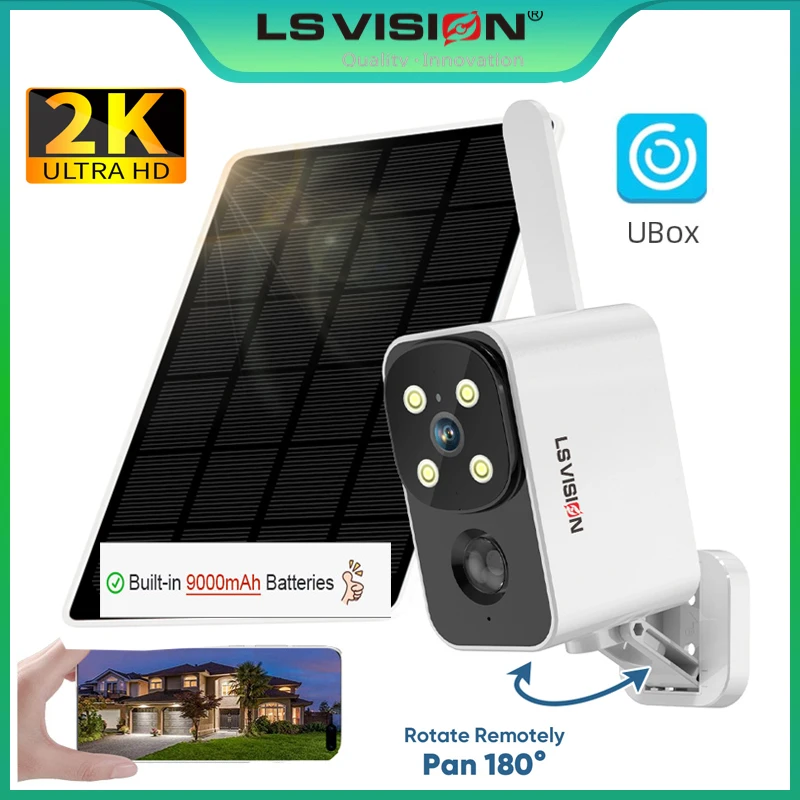 LS VISION Outdoor Solar Camera - Outdoor Lighting Transformer recensie en prijs