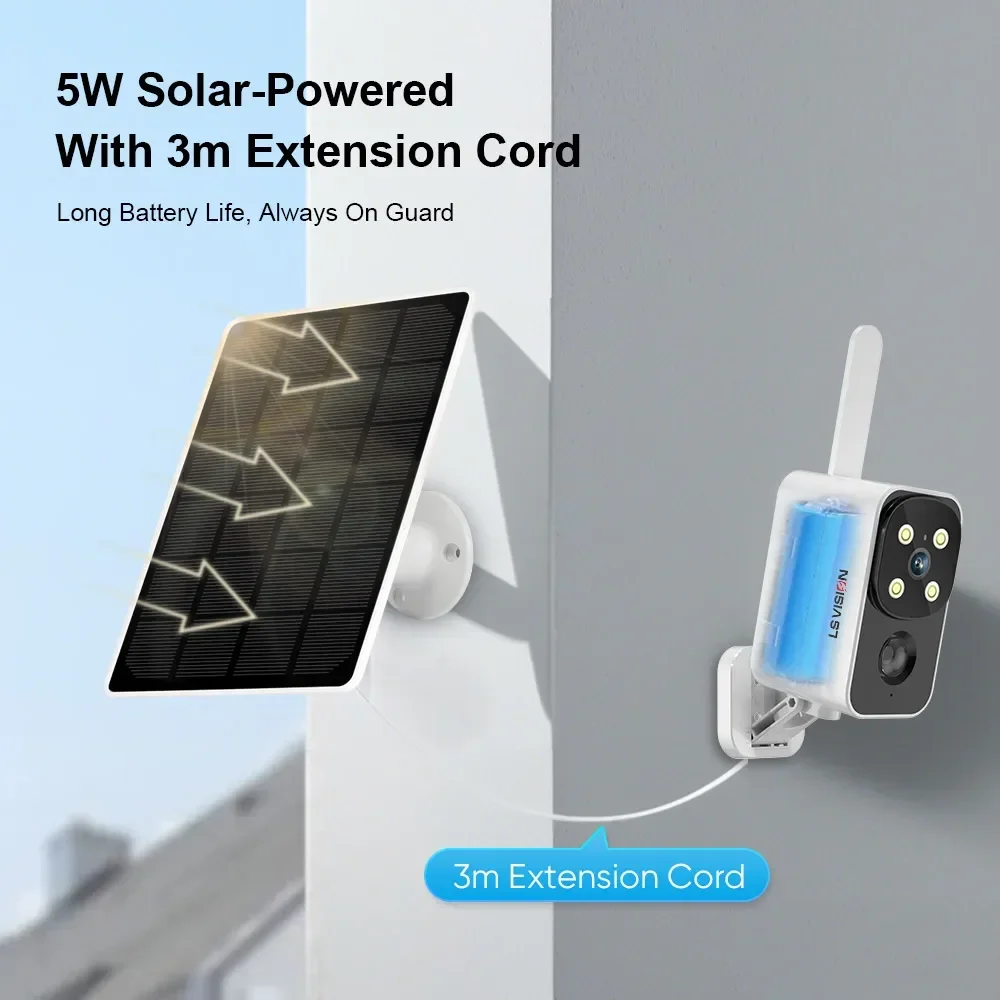 LS VISION Outdoor Solar Camera - Outdoor Lighting Transformer recensie en prijs