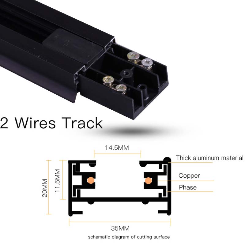 Track Light Rail Set 2-draads  - Wired Pathway Light recensie en prijs