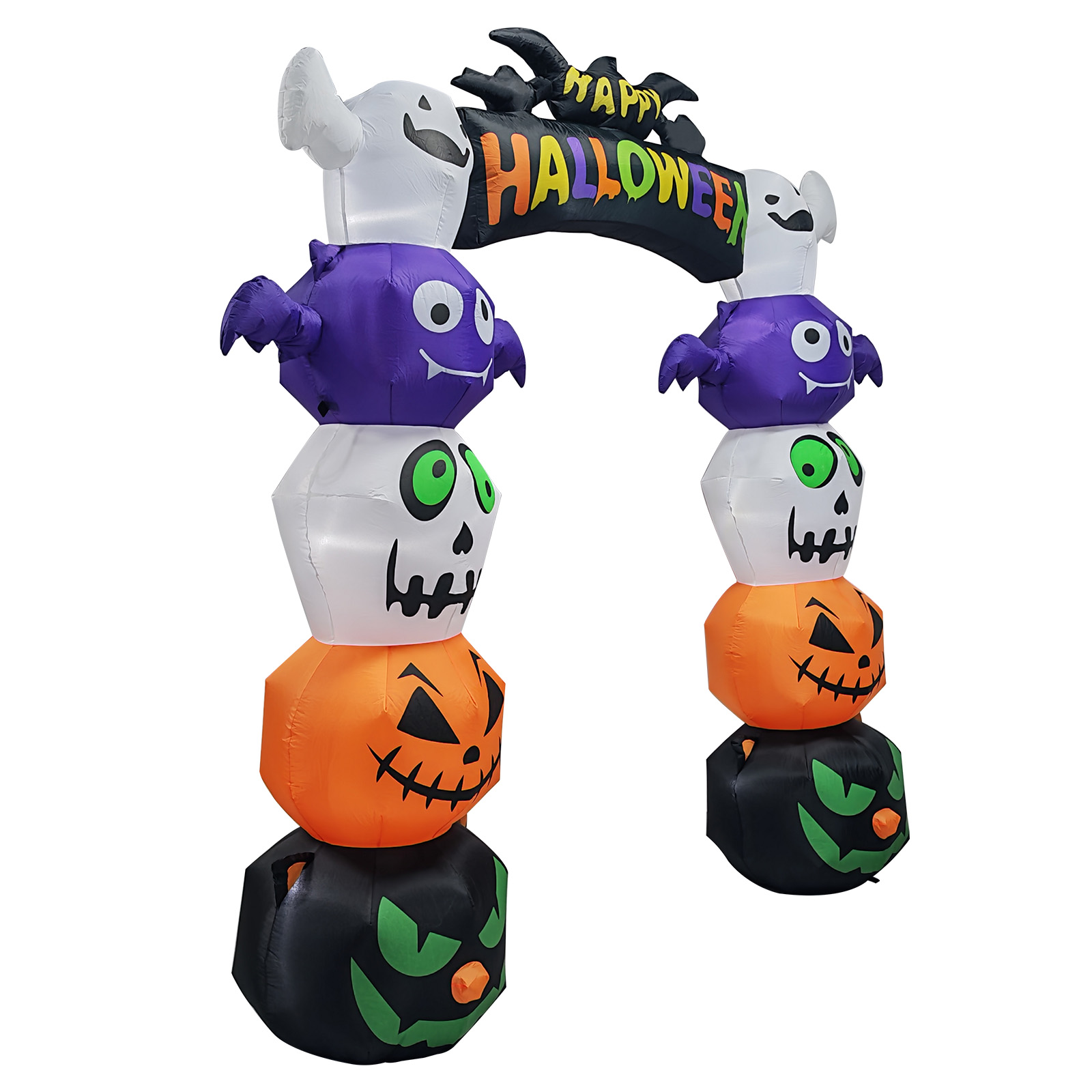8,2 FT Leuke Halloween Opblaas - Outdoor Lighting Front Yard recensie en prijs