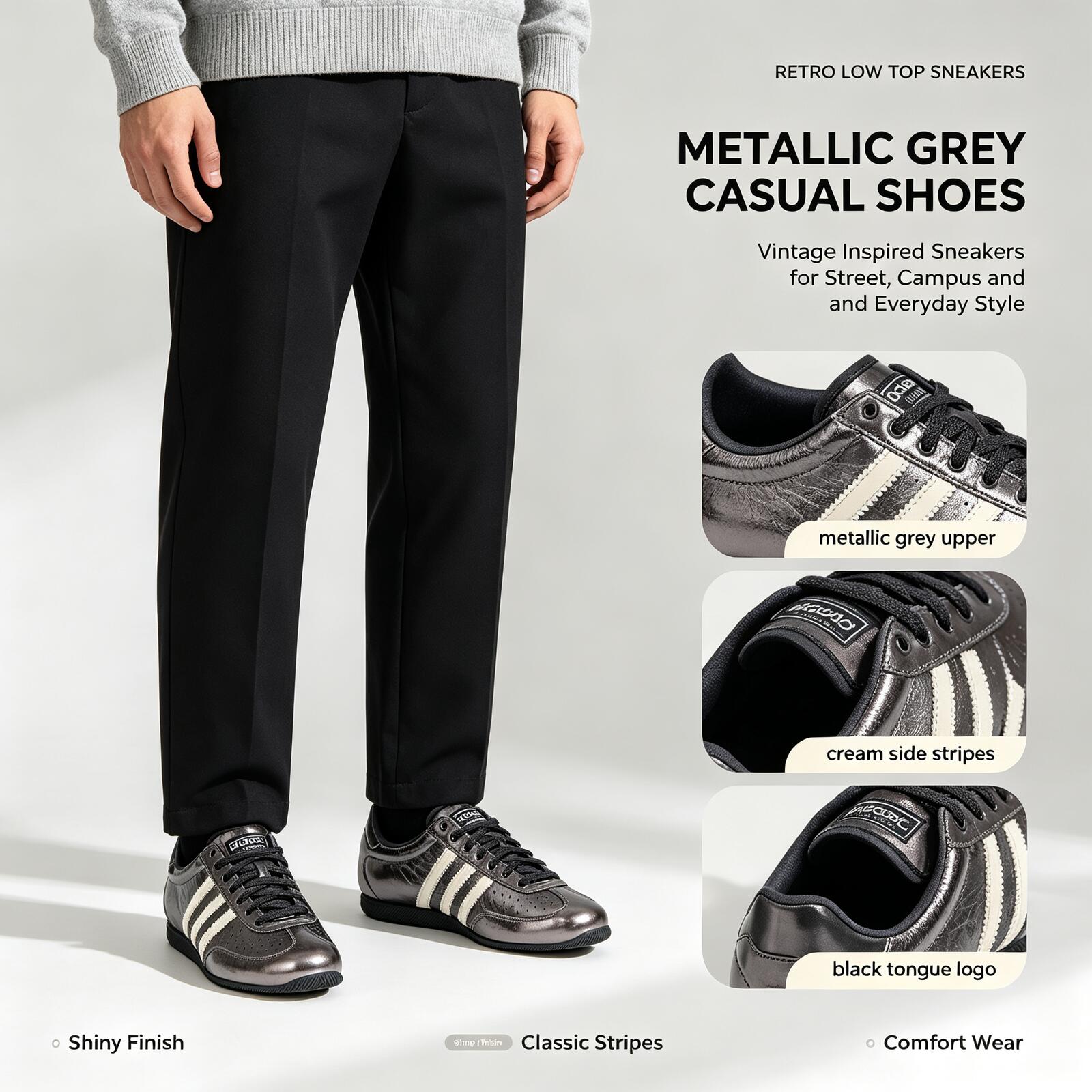 Adidas Originals Metallic Grey - Outdoor Lighting Hong Kong recensie en prijs
