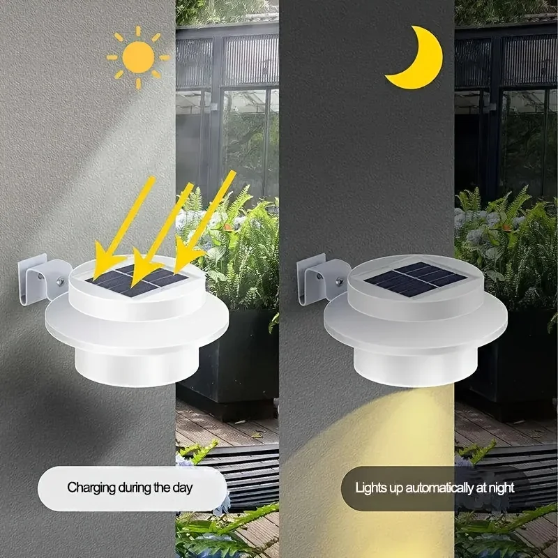 3Led-wandlampen op zonne-energ - Wired Pathway Light recensie en prijs